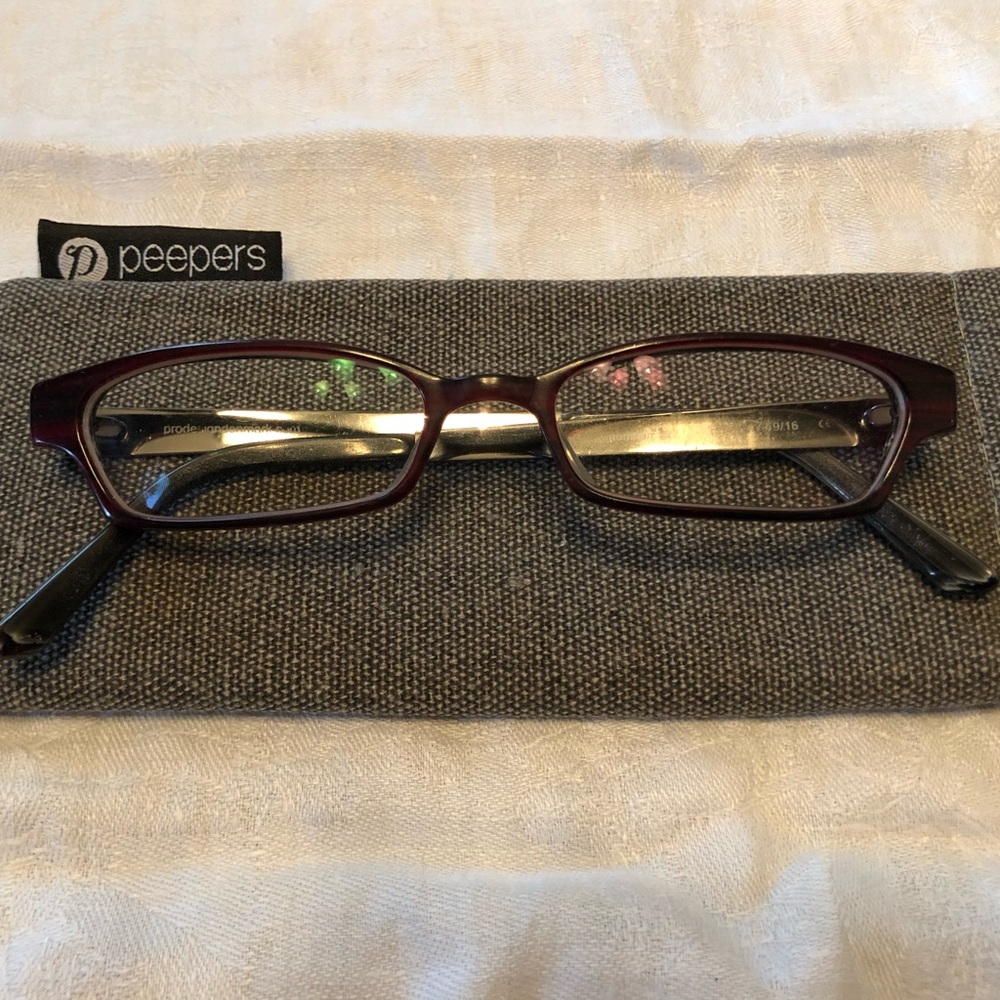 ProDesign Denmark Red & Black Glasses